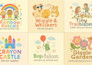 illustrate unique hand drawn baby or kids logo for your brand